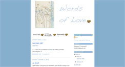 Desktop Screenshot of kateyswordsoflove.blogspot.com