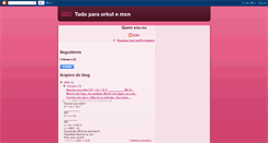Desktop Screenshot of drika-tudoparaorkutemsn.blogspot.com