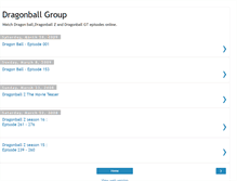Tablet Screenshot of dragonballgroup.blogspot.com
