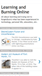 Mobile Screenshot of learningandburningonline.blogspot.com