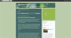 Desktop Screenshot of newmusicscene.blogspot.com