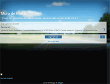 Tablet Screenshot of murodefuegont.blogspot.com