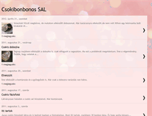 Tablet Screenshot of csokis-sal.blogspot.com