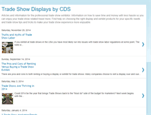 Tablet Screenshot of cdsdisplays.blogspot.com