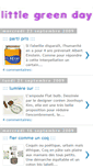 Mobile Screenshot of littlegreenday.blogspot.com