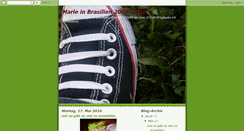 Desktop Screenshot of marie-in-brasilien.blogspot.com