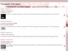 Tablet Screenshot of fantasticfemalesandfeminism.blogspot.com