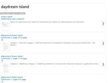 Tablet Screenshot of daydreamisland.blogspot.com