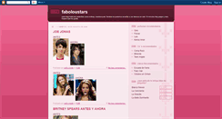 Desktop Screenshot of faboloustars.blogspot.com