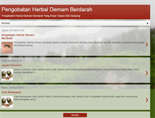 Tablet Screenshot of pengobatandemamberdarah99.blogspot.com