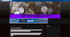 Desktop Screenshot of i-am-not-a-collector.blogspot.com