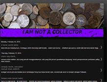 Tablet Screenshot of i-am-not-a-collector.blogspot.com
