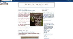 Desktop Screenshot of myfatjeansdontfit.blogspot.com