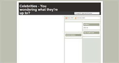 Desktop Screenshot of everything-celebrities.blogspot.com