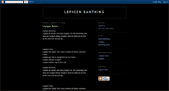 Desktop Screenshot of lepigen-lepigen.blogspot.com