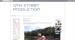 Desktop Screenshot of 12thstreetproduction.blogspot.com