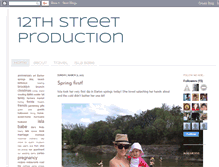 Tablet Screenshot of 12thstreetproduction.blogspot.com