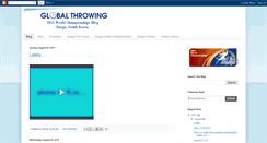 Desktop Screenshot of globalthrowing2011.blogspot.com