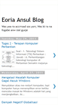 Mobile Screenshot of eoria-ansul.blogspot.com
