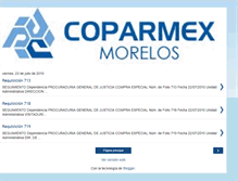 Tablet Screenshot of coparmexmorelos.blogspot.com