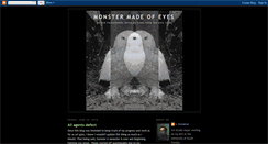 Desktop Screenshot of monstermadeofeyes.blogspot.com