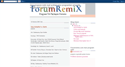 Desktop Screenshot of forumremix.blogspot.com