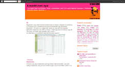 Desktop Screenshot of amasfelevesnyar.blogspot.com