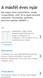 Mobile Screenshot of amasfelevesnyar.blogspot.com