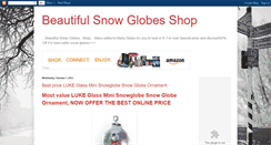 Desktop Screenshot of beautifulsnowglobesshop.blogspot.com