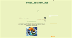 Desktop Screenshot of bombillosledsalores.blogspot.com