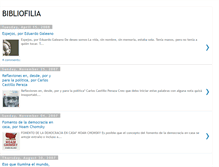 Tablet Screenshot of bibliofilia.blogspot.com