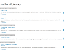 Tablet Screenshot of mythyroidjourney.blogspot.com