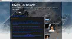 Desktop Screenshot of divashaircorner.blogspot.com
