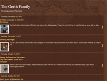 Tablet Screenshot of gerthfamilytanzania.blogspot.com