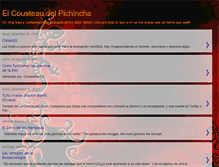 Tablet Screenshot of elcousteaudelpichincha.blogspot.com