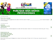 Tablet Screenshot of empregos-portalterceiraidade.blogspot.com