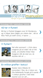 Mobile Screenshot of foreldremanualen.blogspot.com