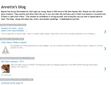 Tablet Screenshot of annette1030.blogspot.com