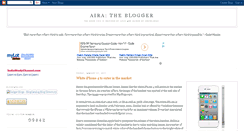 Desktop Screenshot of aira-blog.blogspot.com