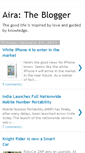 Mobile Screenshot of aira-blog.blogspot.com