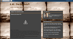 Desktop Screenshot of filhodoinvisivel.blogspot.com