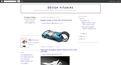 Desktop Screenshot of designvitamins.blogspot.com