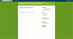 Desktop Screenshot of casasantarem.blogspot.com