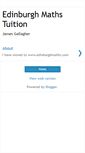 Mobile Screenshot of edinburghmaths.blogspot.com