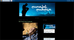 Desktop Screenshot of munajatmukmin.blogspot.com