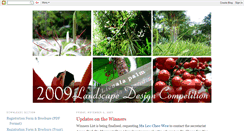 Desktop Screenshot of landscapedesign2009.blogspot.com