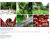 Tablet Screenshot of landscapedesign2009.blogspot.com