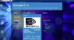 Desktop Screenshot of ireteopti-c-a.blogspot.com