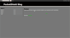 Desktop Screenshot of pocketshield.blogspot.com