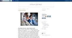 Desktop Screenshot of coldpicnic.blogspot.com